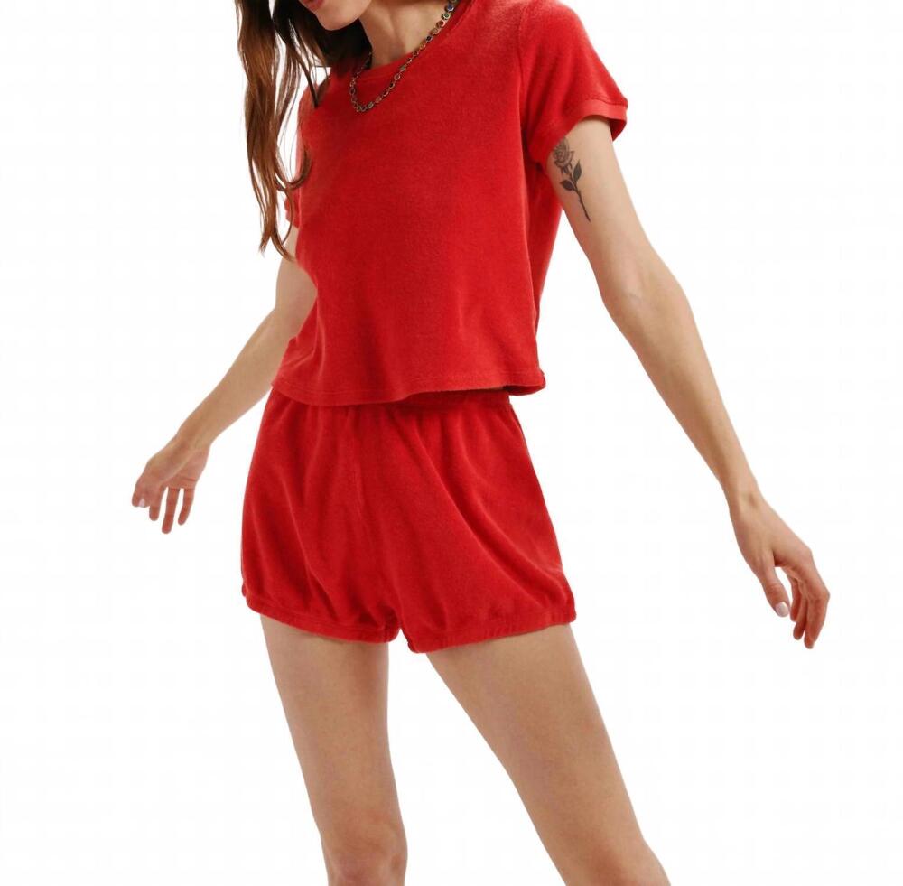 NEW SUZIE KONDI hera bloomers short in cherry